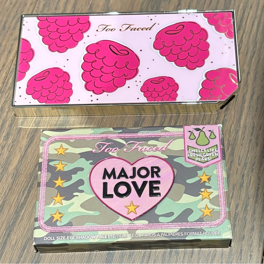 Too Faced Tutti Fruity Razzle Dazzle and Major Love Eyeshadow Palette